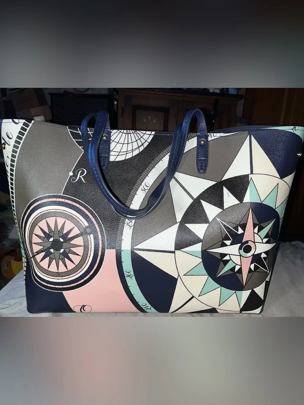 Tory Burch EUC Kerrington Constellation Tote Bag
